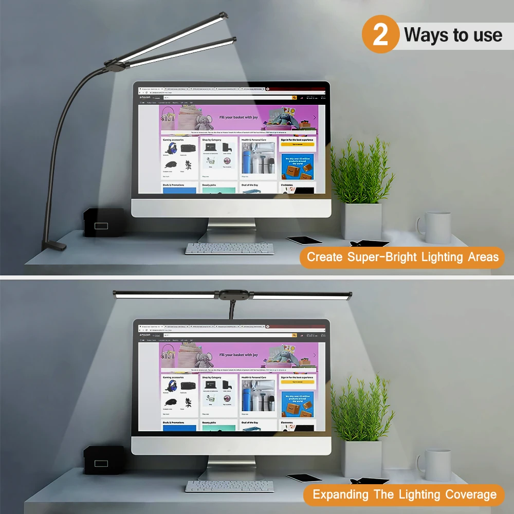 Lámpara de escritorio con Clip - Home Office Lamp reseña y precio