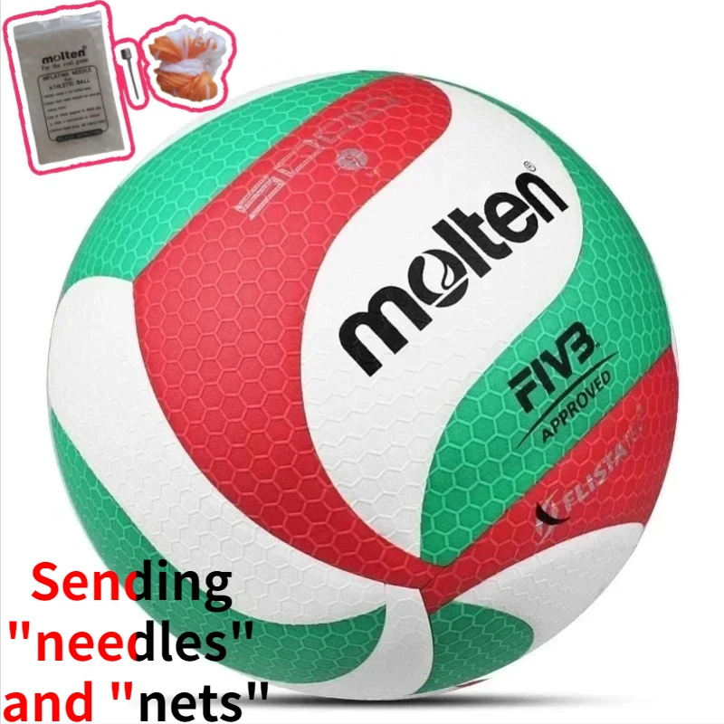 

Molten Standard No. 5 PU Beach Soft Volleyball for Adult and Youth Indoor and Outdoor Competition Training