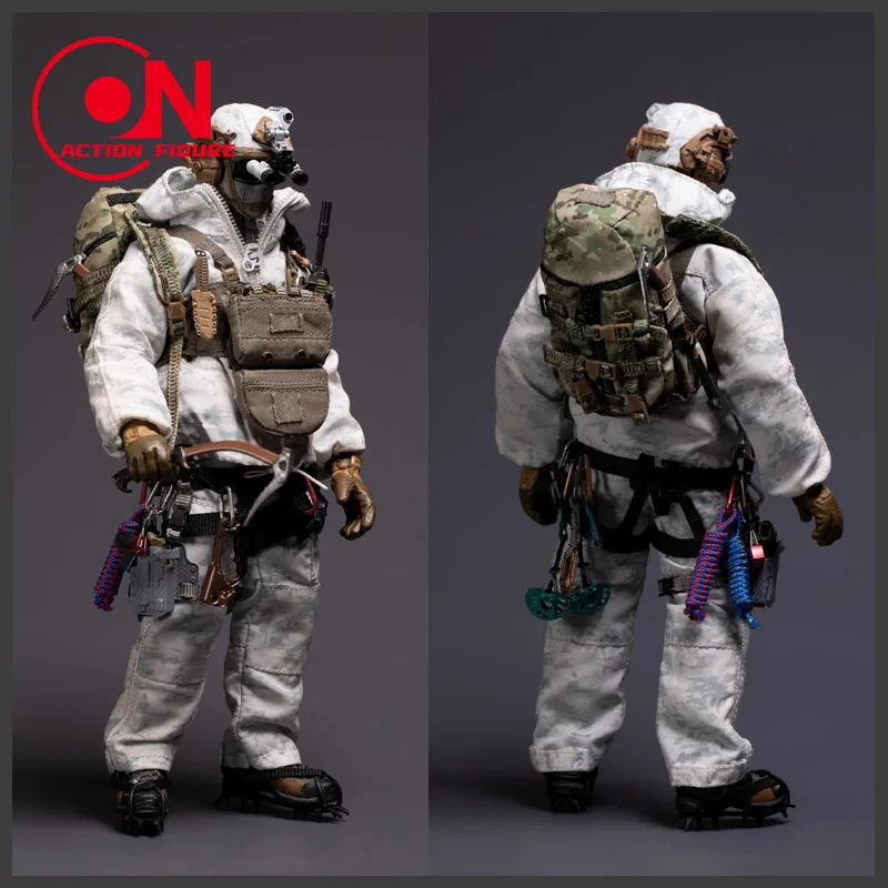 【2025 Q2】HASUKI SA03 1/12 Scale Snow Mountain Ghost Action Figure 17cm Male Soldier Figurine Model Full Set Collectible Toy