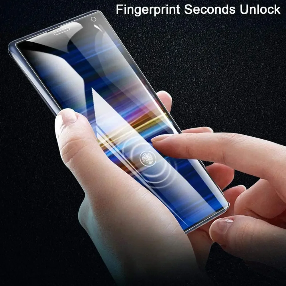هيدروجيل فيلم ل LG G8X G8S G8 ThinQ G7 صالح G6 زائد 9H HD حامي الشاشة ل LG G7 واحد G7 ThinQ K3 2016 طبقة رقيقة واقية #6