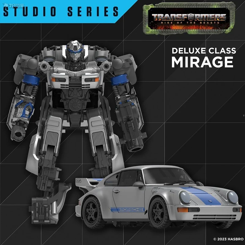 Transformers Rise Of The Beasts Studio Series SS105 Autobot Mirage 11CM Anime Figure Robot Action Model Collectible Toys