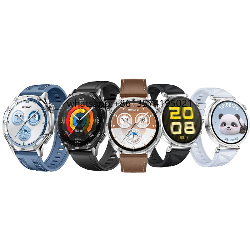 

Original Hua-wei WATCH GT 5 Tracker Smart Watch Health 100+ Sport Modes Smartwatch Bluetooth Call 2-Week Battery Life