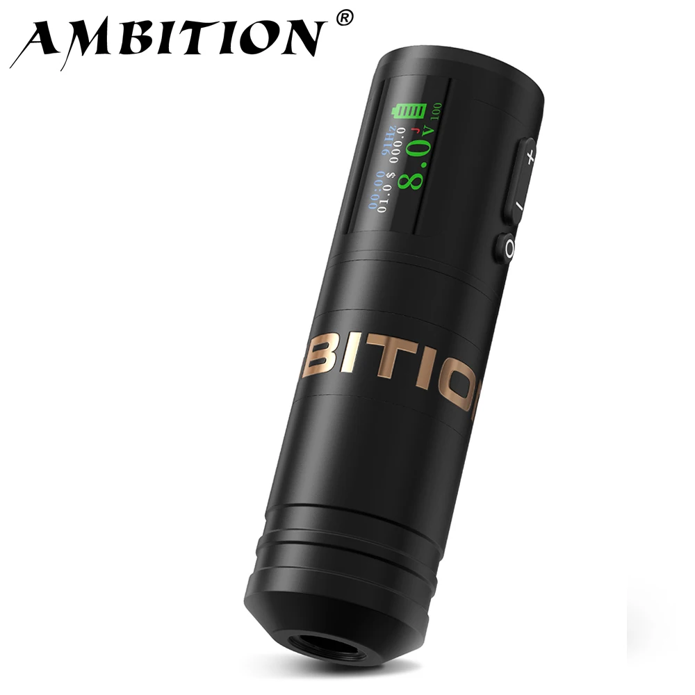 Ambition Ninja Ultra 2024 Wireless Tattoo Machine Pen Latest