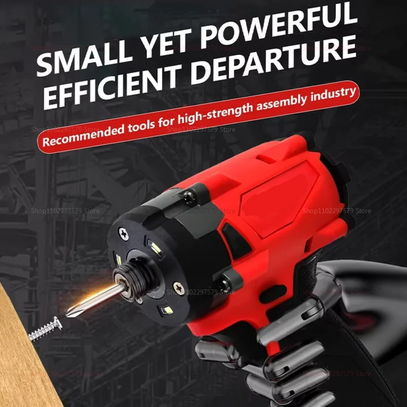 BrushlessCordless1/2Impact Wrench Car Truck Repair Tool Rechargeable with No Battery Included Heavy Duty Electric Screwdriver