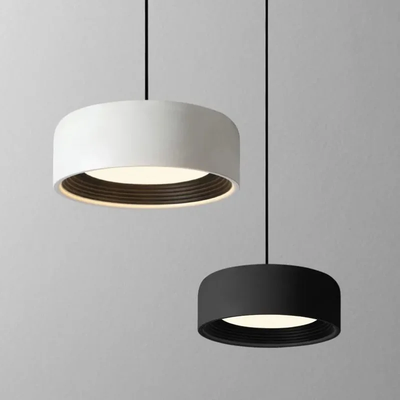 

Modern Minimalist Pendant Light Protection Full Spectrum Circular LED Hanging Lamp Restaurant Bedroom Modern Lighting Fixtures