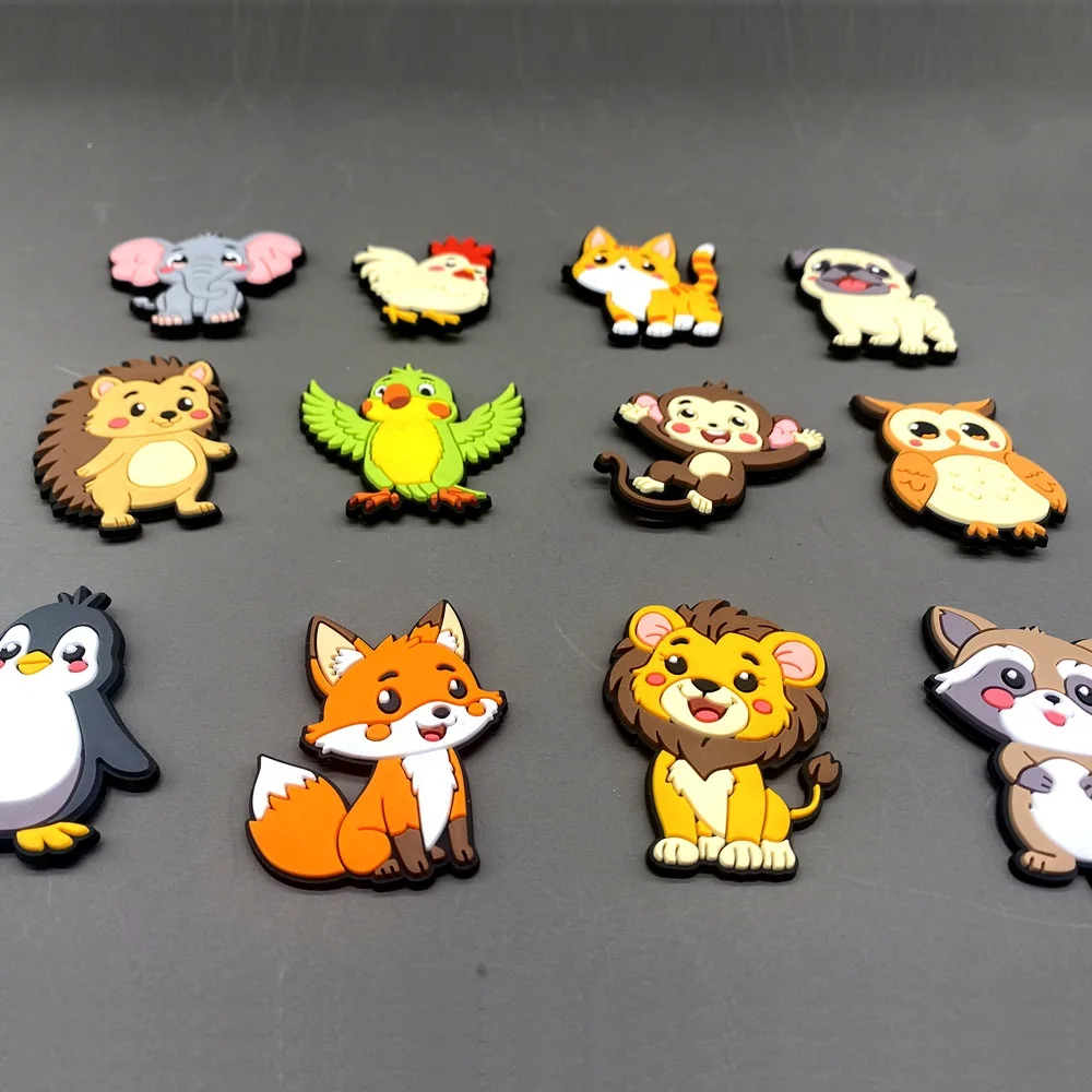 2026 New PVC Refrigerator Magnets Cartoon Animal Magnetic Magnet for Fridge Decor Cute Fridge Magnets for Children