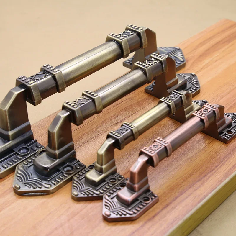 Винтажные раздвижные деревянные дверные ручки и ручки для сарая Европейская Мебельная ручка для кухни межкомнатные двери