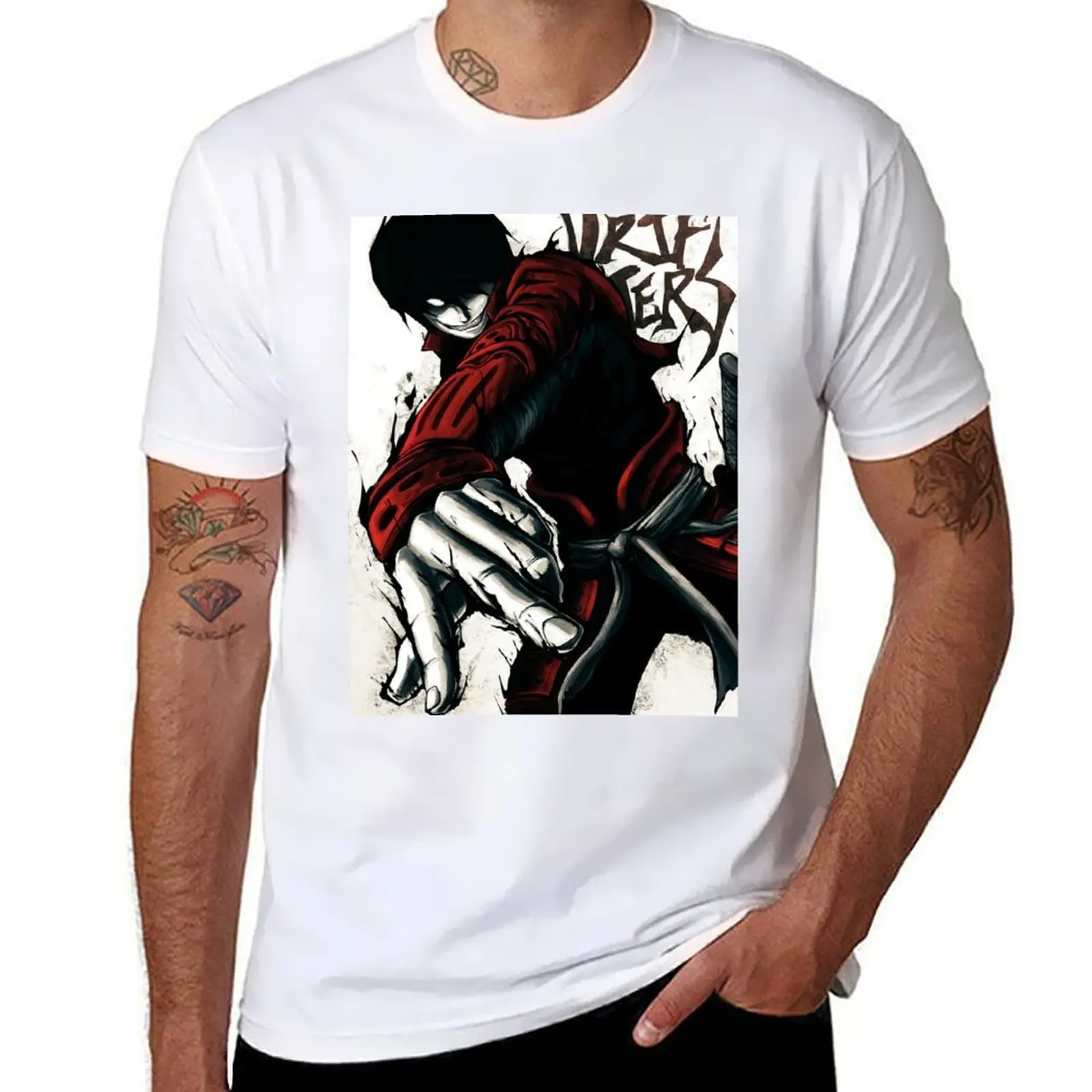 

Shimazu Toshiya T-Shirt t shirts for man pack white t shirt men 100% cotton luxury brand T-Shirt