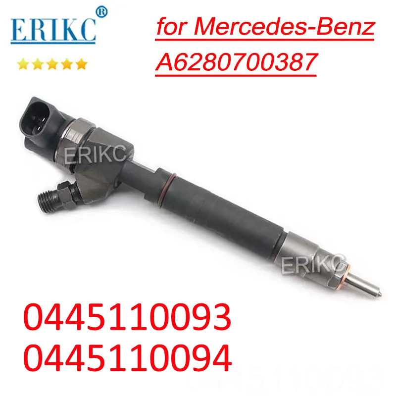 

0445110094 Common Rail Inyector Nozzle 0445110093 Diesel Fuel Injector Sprayer for Bosch Mercedes-Benz MB 6280700387 0986435035