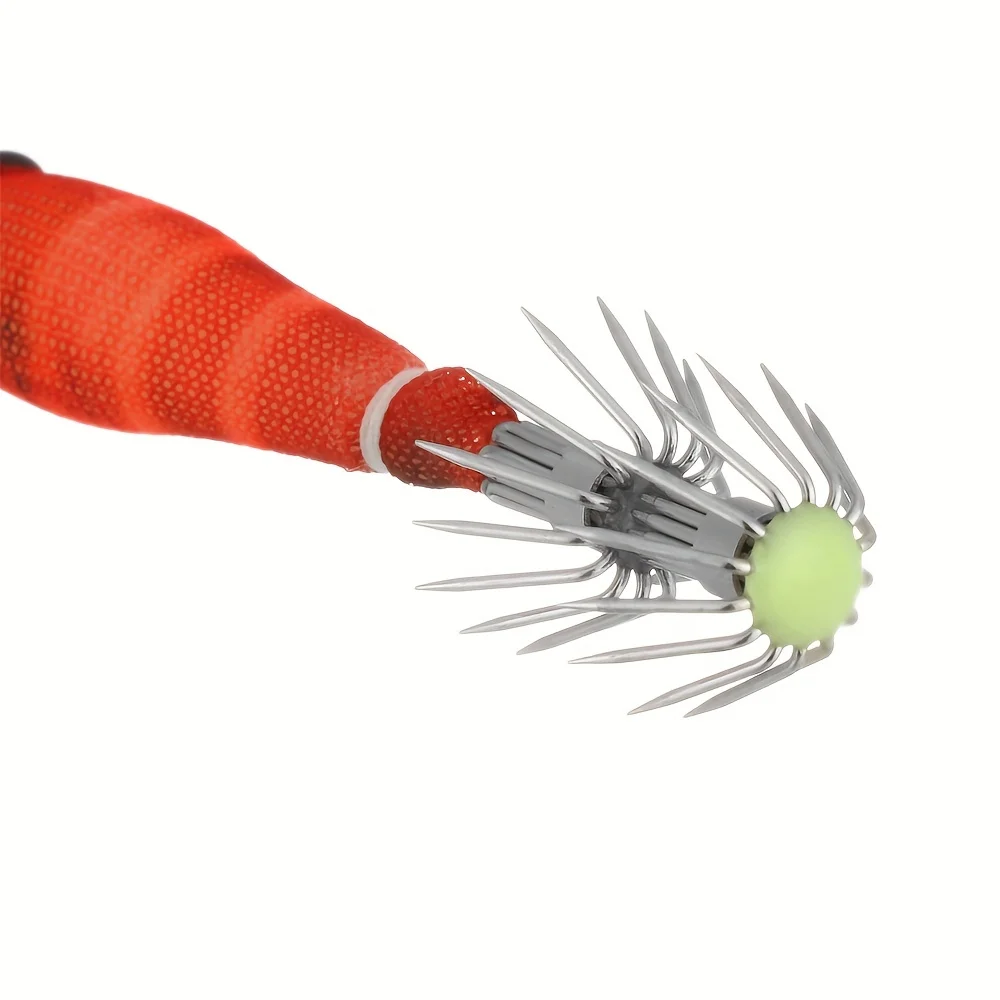 5 Stück/Packung Künstliche Tintenfisch-Köder Weiche Tintenfisch-Haken Köder-Jig Micro Schwimmende Angelhaken – Detail 5