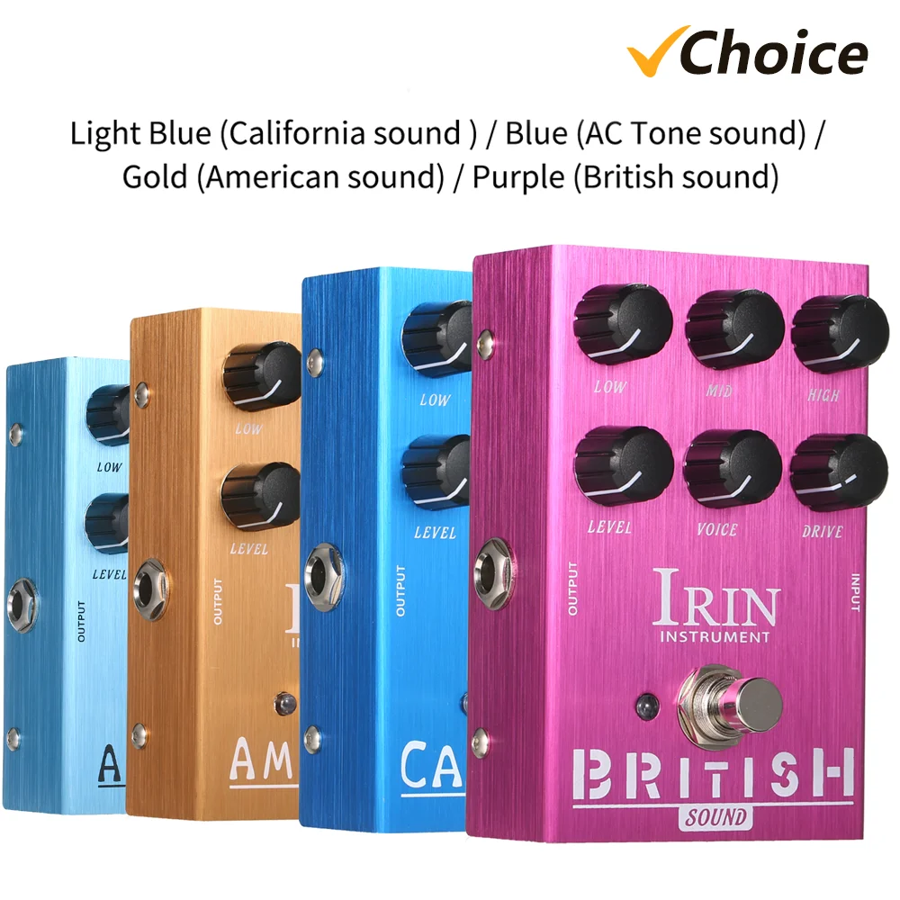 IRIN VOX AC30 스피커 시뮬레이터 페달로 진정한 악기 사운드를 경험하다