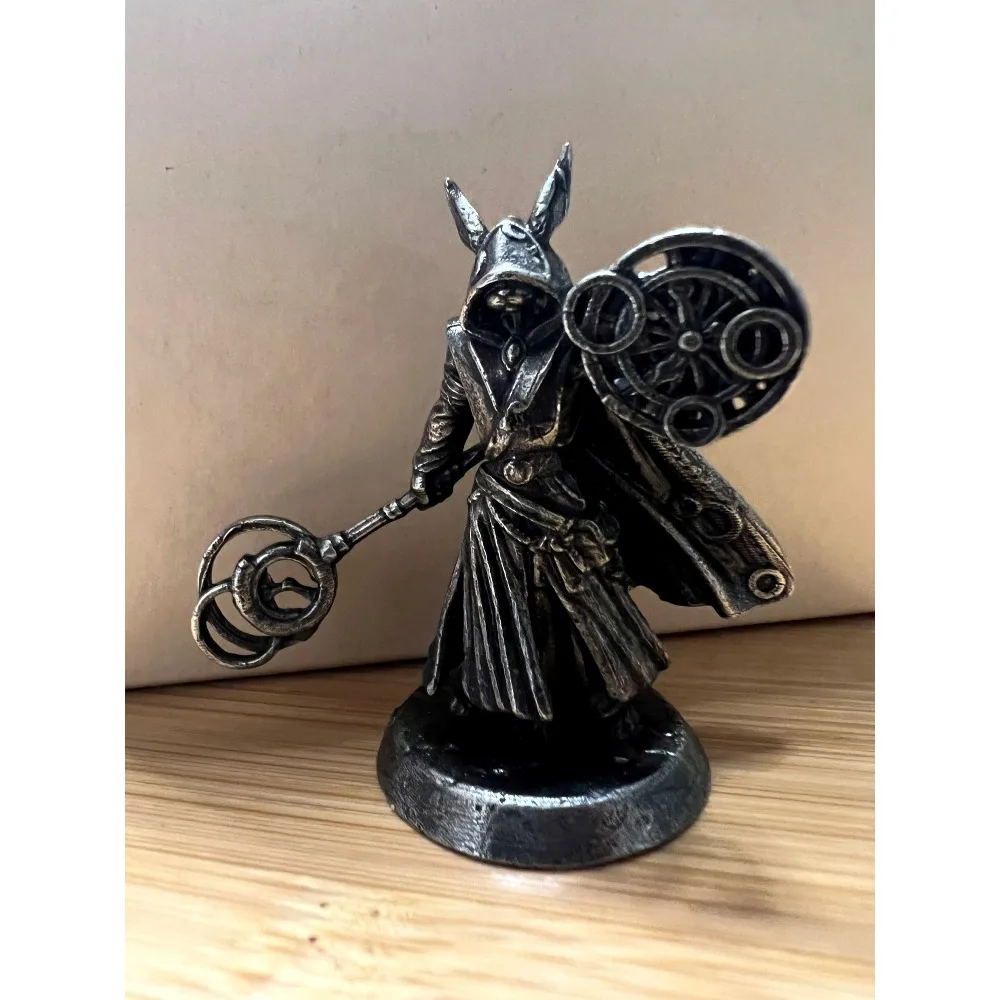 Lapin Vs tortue guerre Tribal Mini métal cuivre soldat Figurine Combat chevalier magicien eau maître fantaisie Figurines Miniatures