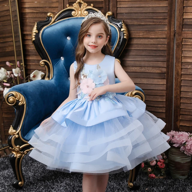 Birthday gown for 5 year old best sale