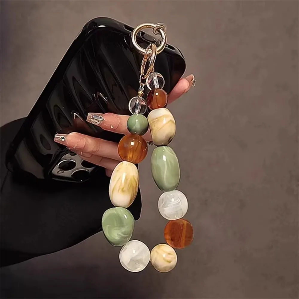 Chinese Style Retro Chinese Style Design Mobile Phone Pendant Mobile Phone Chain for Ccd Camera Chain Czech Bead String Pendant