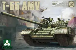 Takom 1/35 2042 Russian Medium Tank T-55AMV Model Kit