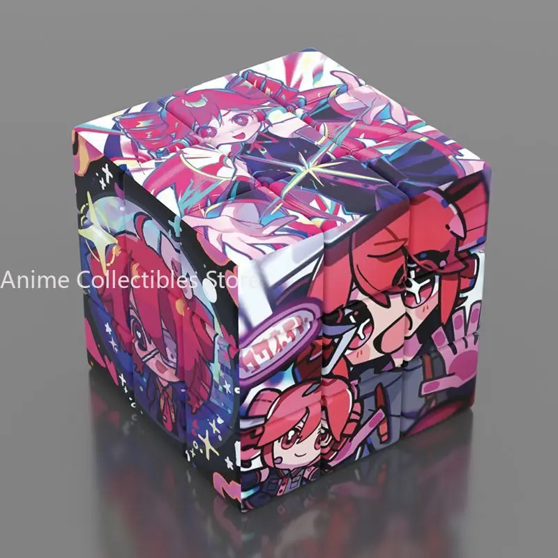 

Аниме Kasane Teto Magic Cube Speed Cube странной формы головоломки игрушки Cubo Magico головоломки игрушки подарки