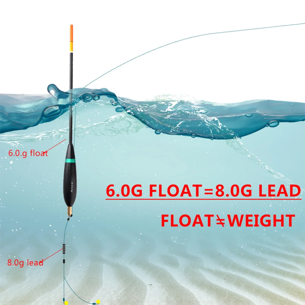 Copper Head Tail Balsa Wood Bobbers Fishing Adventures Non-fading Sensitive To Bites High Buoyancy Fishing Float