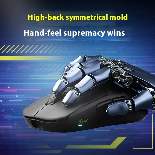 Imagem -02 - Dual Mode sem Fio Ergonômico E-sports Mouse 8k Return 36g Paw3950 Acessório para Computador Gamer Presentes Estoque Quente Scyrox-v8