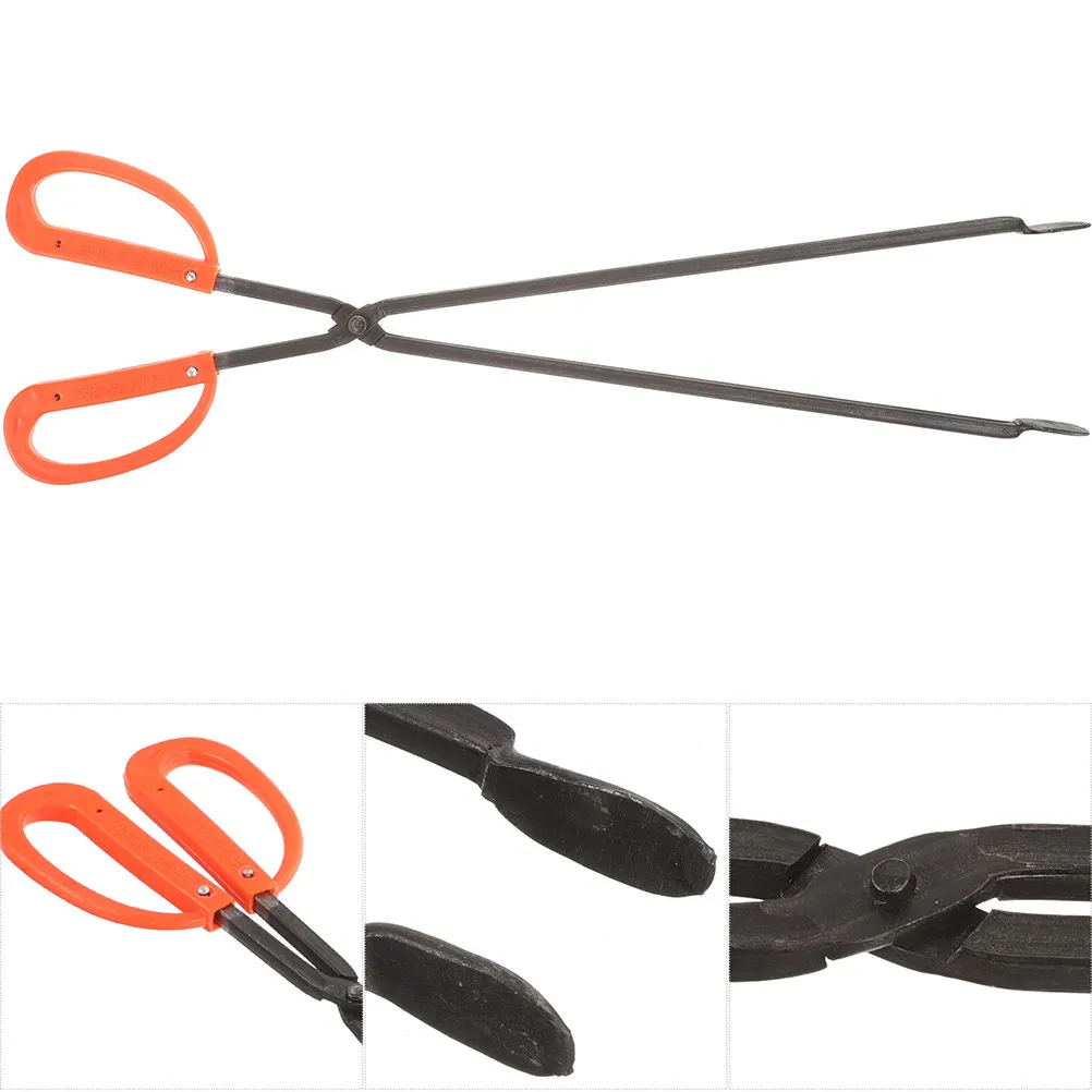 2 pcs Garbage Picker Grabber Litter Tool Trash Clamp Halloween Christmas New Year Fire Tong Fire Tongs Fireplace Tongs