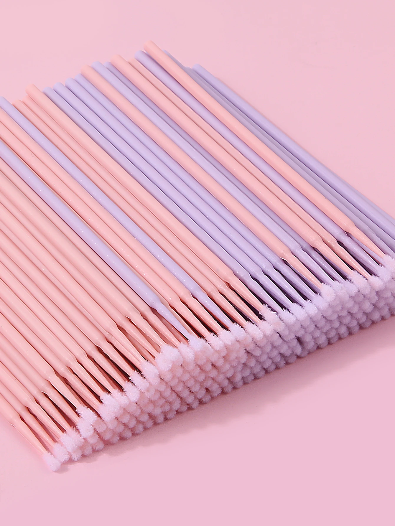 Ultra-Fine Nano Cotton Swabs Special Eye Detail Sponges for Ultra-Fine Eyeliner Wiping Eyelash Removal Small Head Makeup Brush