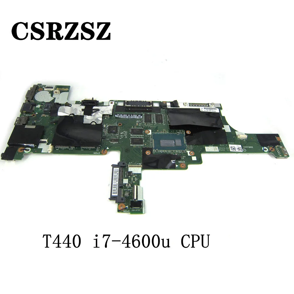 

CSRZSZ For Lenovo Thinkpad T440 Laptop motherboard with i7-4600u CPU VIVL0 NM-A102 FRU 04X5002 100% Test ok quality assurace