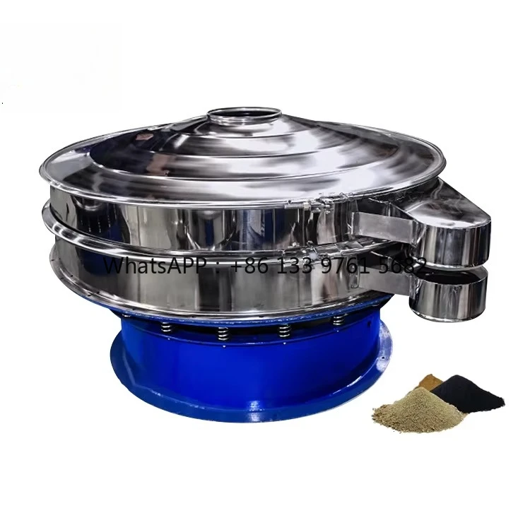 2025 Hot SaleFine Powder Seive 50 Mikron Ultraschall-Rotations-Vibrationssieb-Shaker-Maschine