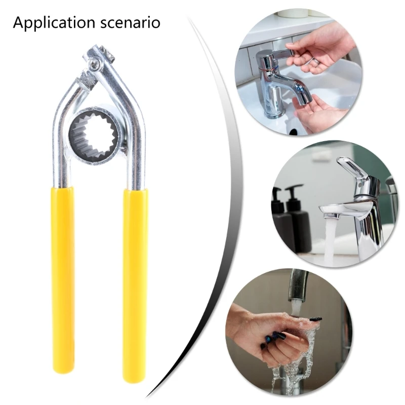 Aerator Key Nonslip Faucet Wrench Faucet Removal Key for Aerator Aerator Removal Wrench Repair Tool Replacement