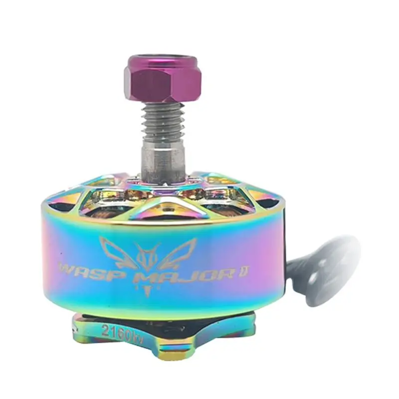 

Горячая новинка: Бесколлекторный двигатель Rcinpower Wasp Major V2 Champion Edition 2160KV 5-6S для 5-дюймовых FPV-дронов для гонок и фристайла