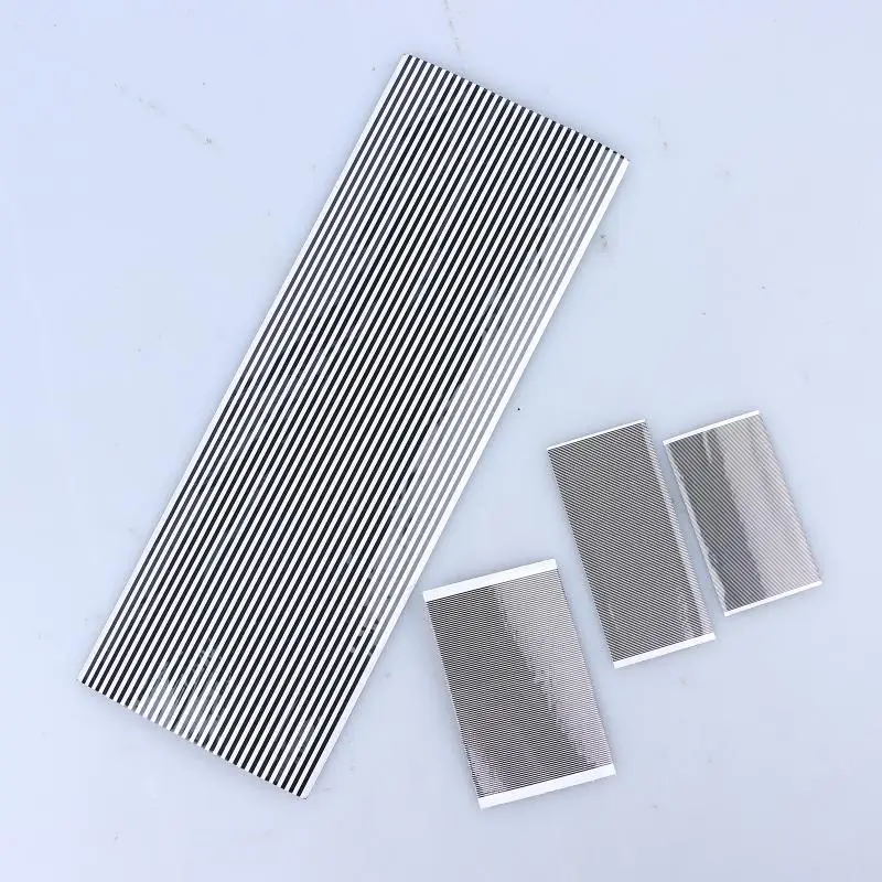 (.) Zebra Line/Conductive Paper LCD Screen Calculator Electronic Scale Connection Flat Wire 0.4/0.5/0.6/2.54mm Pitch