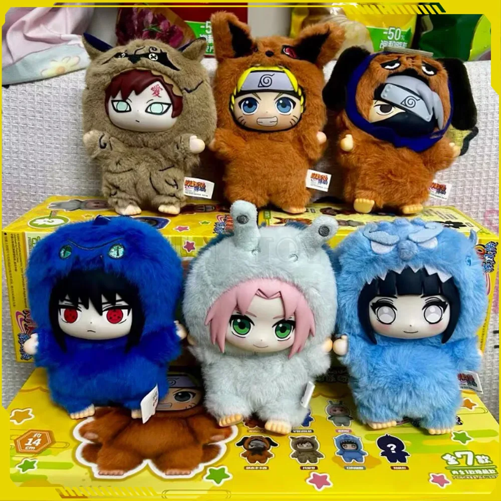 

In Stock Eaki Naruto Figure Naruto Blind Box Shippuden Party Series Stuffed Plush Handmade Ornament Collection Toy Children Gift