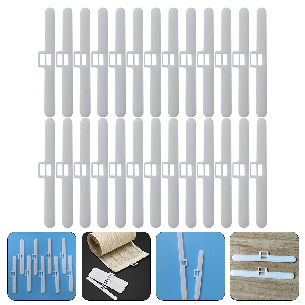 30 Pcs Blind Accessories Vertical Top Holders Hangers Small Stand Replacement for Blinds Fixers Ceiling Drapes Slats