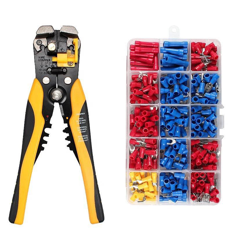 New Arrival Multifunctional Automatic Wire Stripping Pliers Stripping Tool Kits With 280 piece accessory set