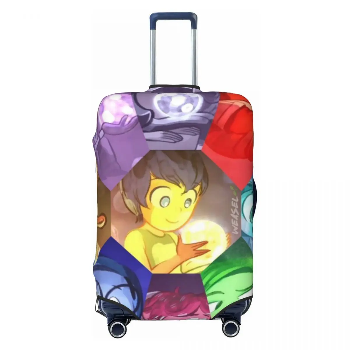 

Custom Inside Out Cartoon Luggage Cover Protector Fashion Travel Suitcase Protective Cover for 18-32 Inch
