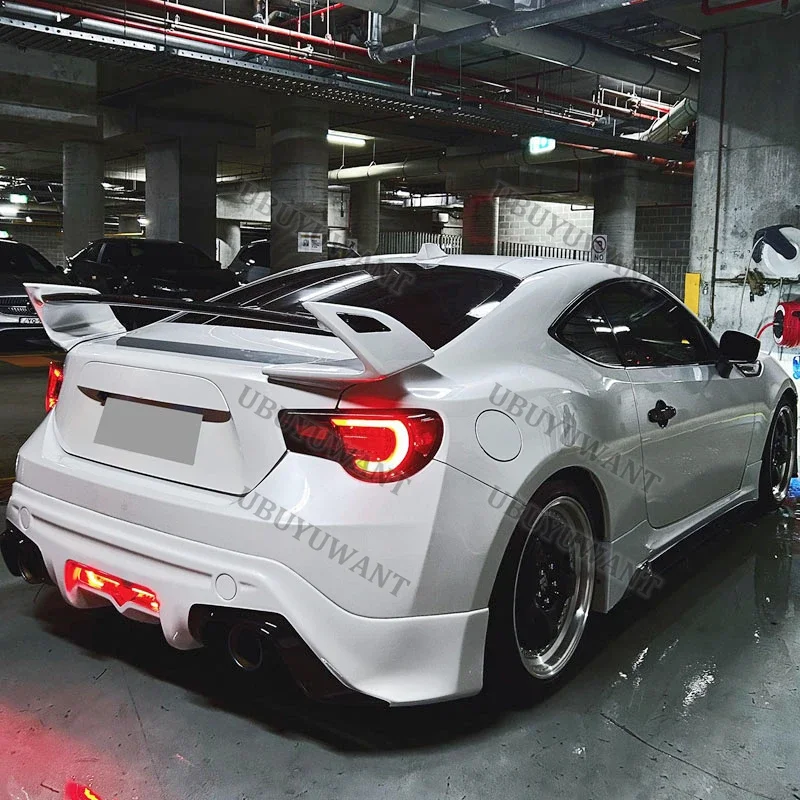 For GT86 FT86 ZN6 FRS BRZ ZC6 For Subaru BRZ Carbon Fiber Car Trunk Boot Lip Spoiler Wing Lid Big 2014-2021