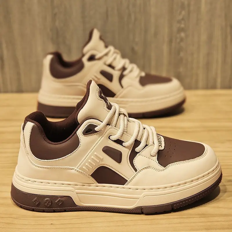 Men's shoes 2026 new spring versatile black and white panda board shoes  student sports and leisure shoes