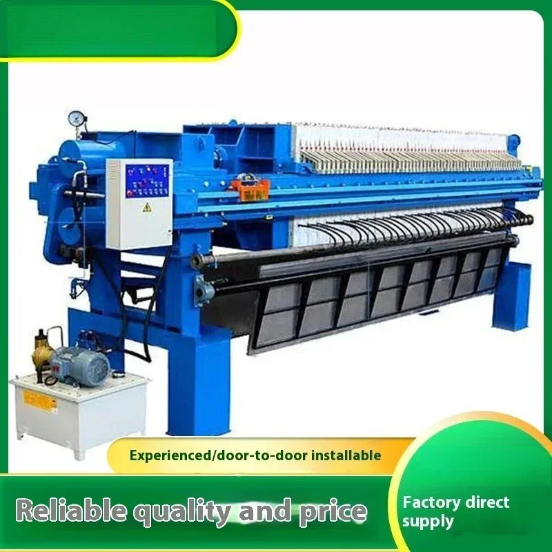 Plate Mud Sludge Dewatering Press, Solid-Liquid Separation, Sand Washing Plate And Frame Filter Press