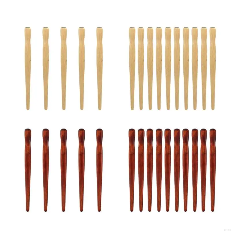 Dip Pen Handle Set for Calligraphy Practice, Tapered Wooden Pen Handle for Hand Lettering and Drawing H8WD