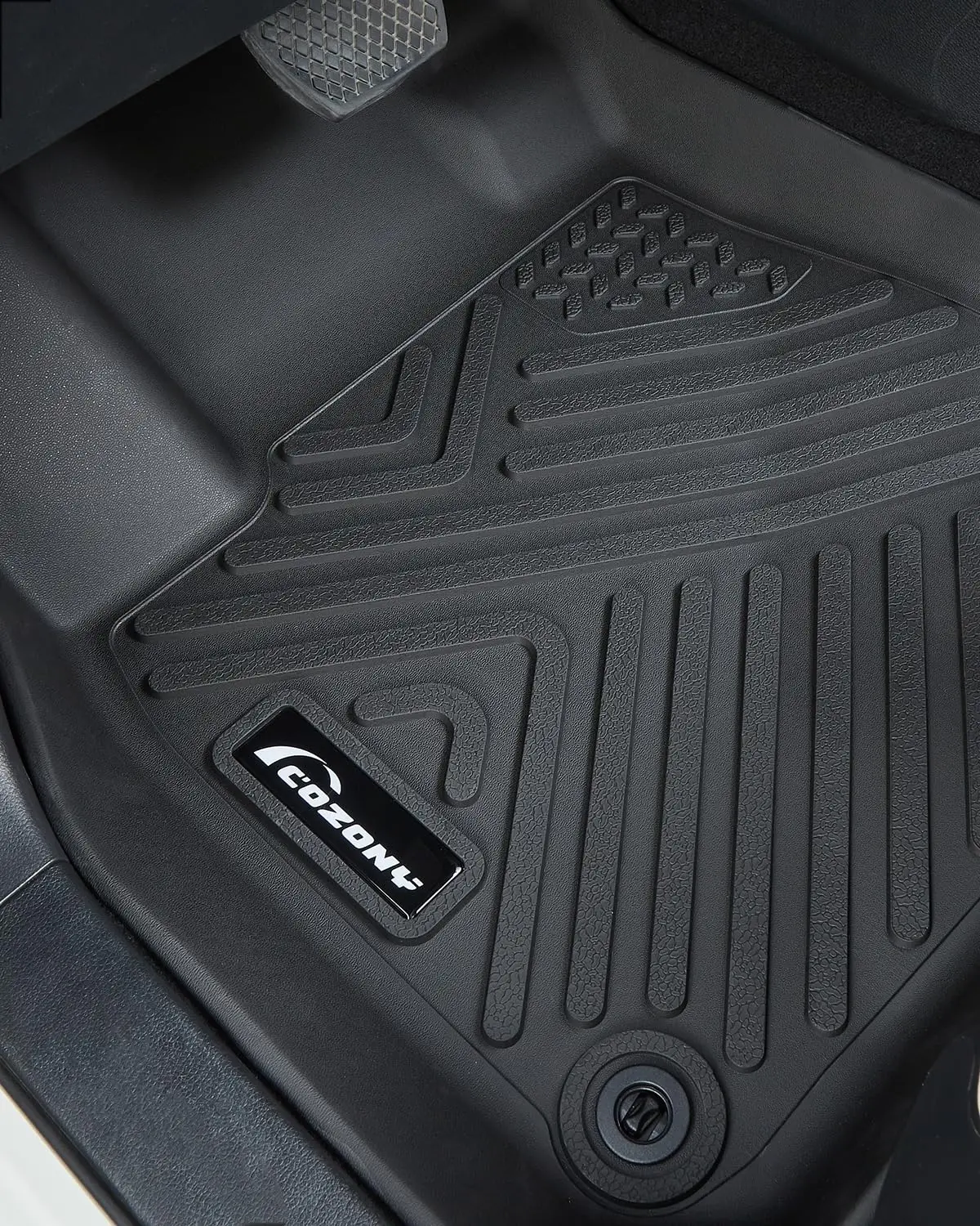 Custom Fit TPE All-Weather Floor Mats for 2016-2022 reliable automotive brand HR-V – Heavy Duty, Waterproof, Non-Slip, Odorless 3D Liners with Raised Edges – Easy Clean Interior Protection