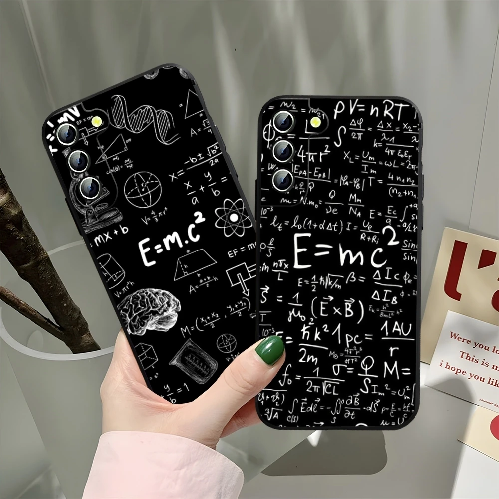 Mathematical formula Phone Case for Samsung Galaxy S23 S22 S24 S25 S21 Ultra Fe Plus A16 A34 A54 A24 A52 A53 M54 Cover