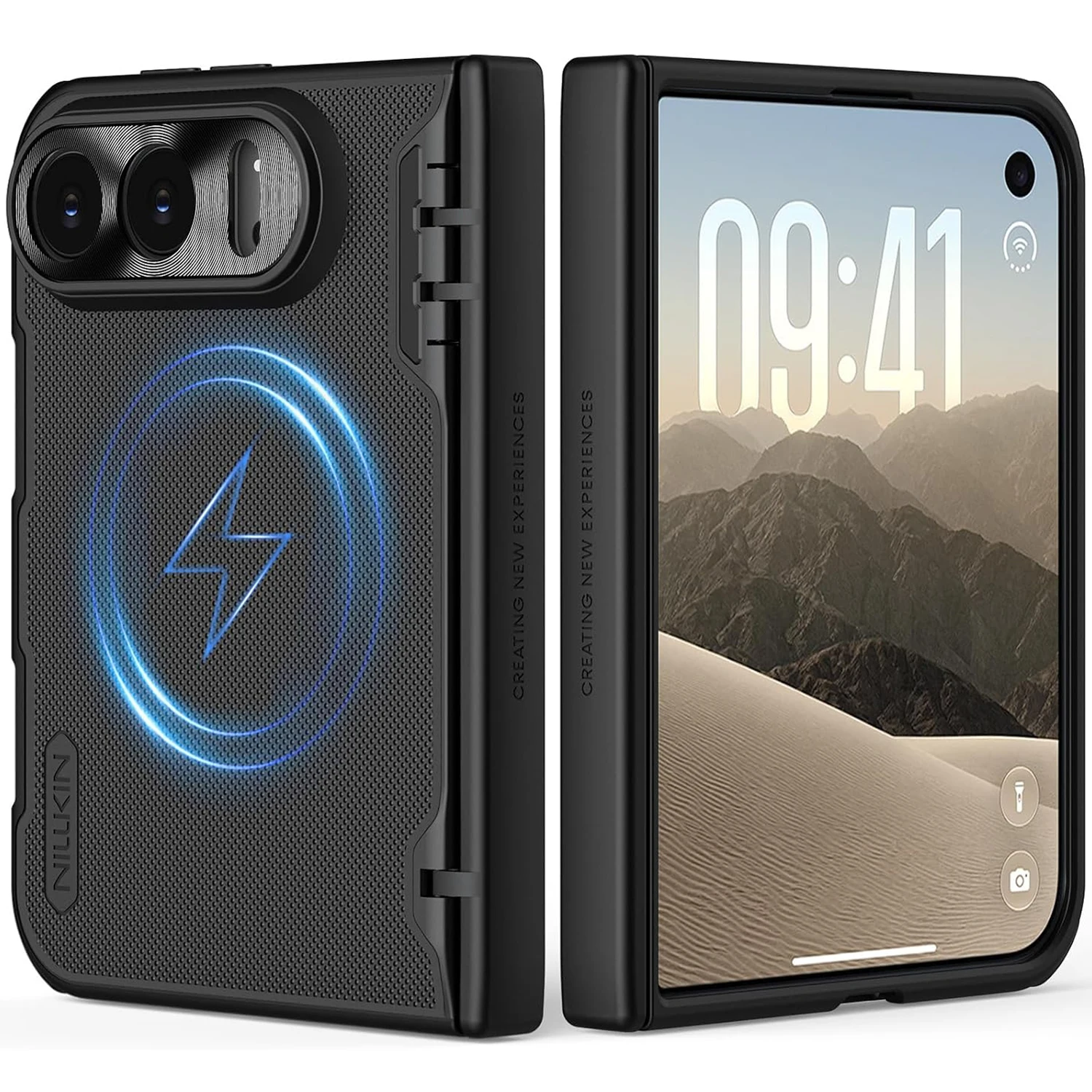 Nillkin Magnetic for iPhone Duo Case Full Hinge Protection Shockproof Slim Cover