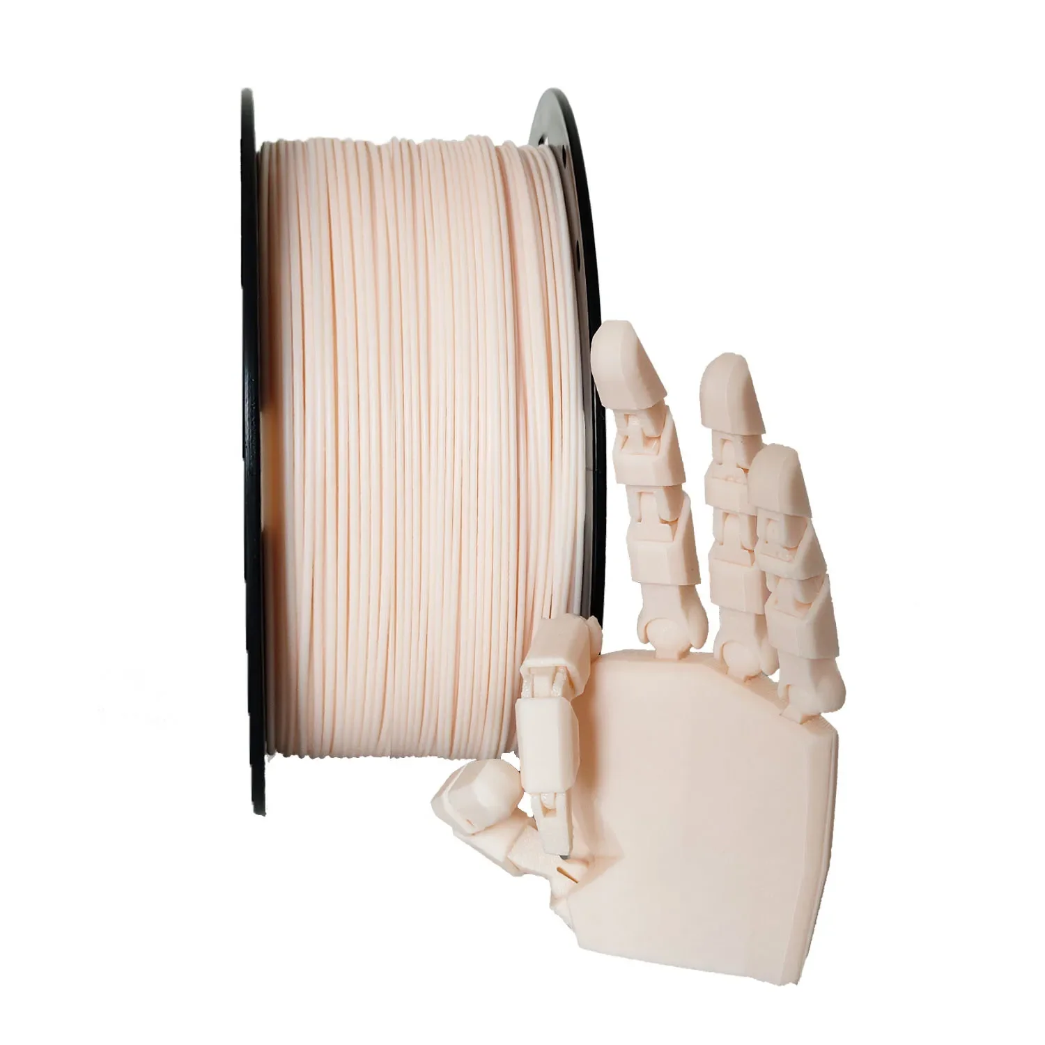 

PLA Filament Skin Tone 1,75 мм 1 кг 3D-принтер 2.2LBS адгезия 3D-печать Гибкие материалы подходят для большинства принтеров FDM розовый