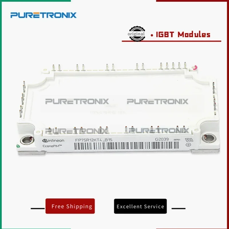 FP75R12KT4-B11 FP75R12KT4_B11 FP75R12KT4_B16 FP75R12KT4-B16 FP75R12KT4_B15 FP75R12KT4-B15 Modulo IGBT