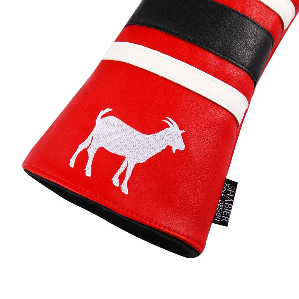 Red PU Leather 23 Golf Club Headcover Golf 460CC Driver Fariway Wood Hybird Cover