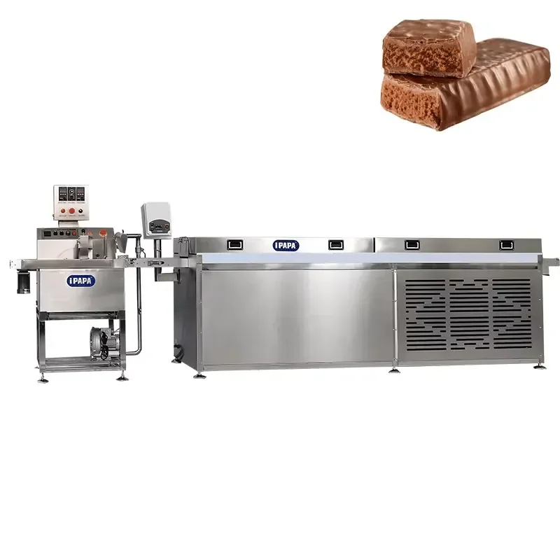 Automatic Chocolate Making Machine with Entrainment Cooling Tunnel for Sale