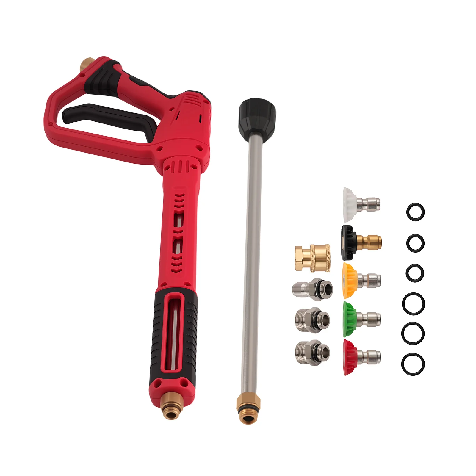 Pressure Washer Gun 36 22 10 Inch Extension Rod with 5 Quick Connect Tips