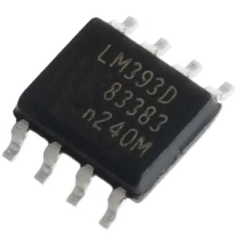 5PCS/LOT LM393D brand new original SMD SOP-8 dual voltage comparator chip