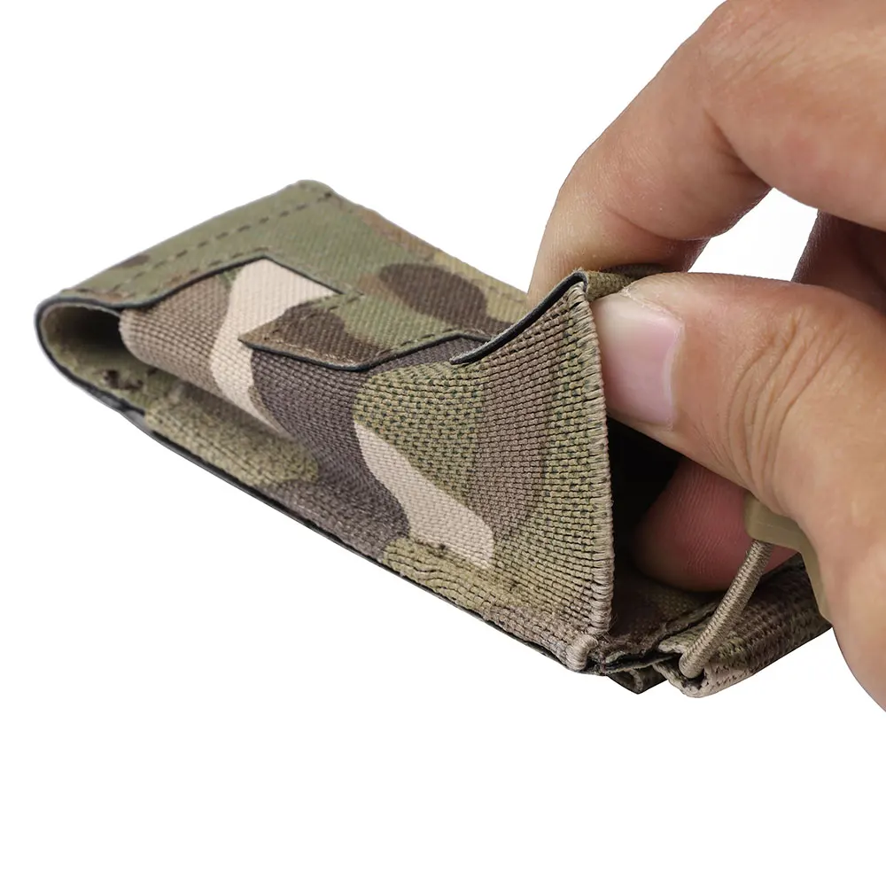 

Emersongear V-Edge Single Pistol Magazine Pouch Tactical Lightweight Mag Bag Quick Draw Case Hunting Hiking Combat Sports Nylon