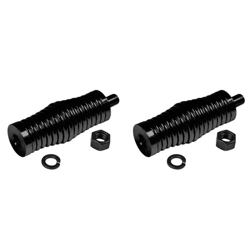 Durable 2X Antenna Spring Mount Flag Light Spring 1/2 Inch Spring Mount CB Antenna Spring Base For Trucks Car RZR UTV ATV Can Am