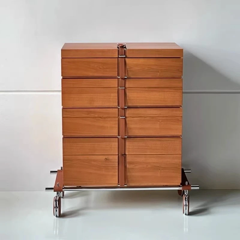 Solid wood removable jewelry cabinet villa luxury locker