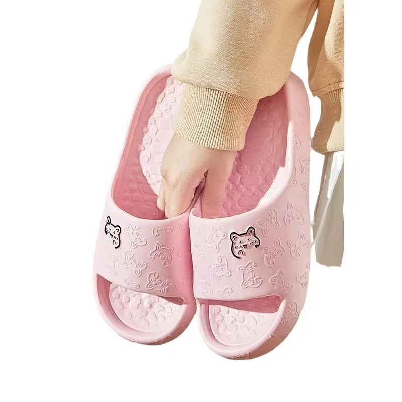 2025 الرجال النساء شباشب حمام الكرتون المنزل دش أحذية للنساء الرجال حمام الصنادل منزل المضادة للانزلاق إيفا الوجه يتخبط الأزواج